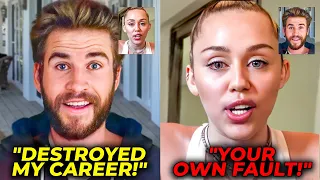 Liam Hemsworth CONFRONTS Miley Cyrus For MOCKING Him In “Flowers”