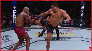 Paulo costa headkick vs Yoel Romero