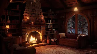 Fireplace Sounds For Sleep | Dispel Fatigue and Sleep Better with Crackling Fireplace Sounds