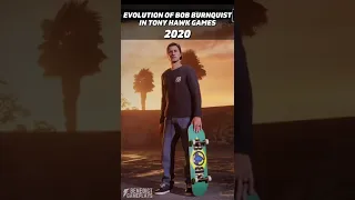 Evolution of Bob Burnquist in Tony Hawk Games (1999-2020)