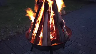 ✰ Best Crackling Firebowl  ✰ Relaxing fireplace sound ✰ Fire Burning ✰