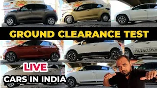 Cars in India "GROUND CLEARANCE TEST" @ speed bump