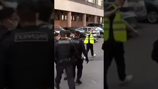 Полиция разогнала акцию КПРФ в Москве