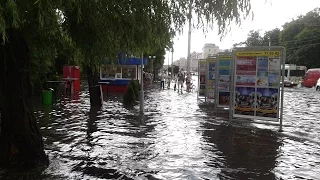 Ураган и потоп в Гомеле | 14.06.2015 | Последствия после сильного ливня и ветра.