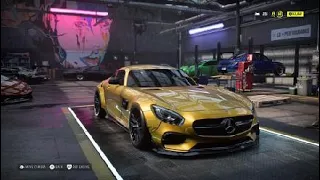 Need for Speed Heat : Mercedes-benz AMG GTS customization