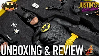 Hot Toys Batman 1989 DX09 Unboxing & Review