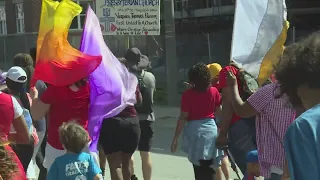 Community members 'March for Jesus' in Norfolk