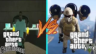 GTA 5 VS GTA San Andreas| Jet Pack (Which Is Better)