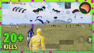 100 People Landed Here!! 😱 | PUBG MOBILE