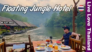 Thailand's Most Famous Floating Hotel | River Kwai Kanchanaburi #livelovethailand