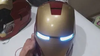 iron man helmet mk 6 ,connection Voice Jarvis sistem