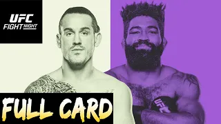 UFC Vegas 90 Predictions Allen vs Curtis 2 Full Card Betting Breakdown
