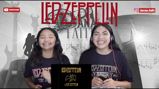 Two Girls React To Led Zeppelin -  Fool in the Rain (Remaster)