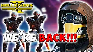 BREAKING NEWS! The ROBOTS have returned to Helldivers 2!