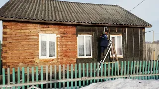 Начали обшивку дома💓 Знакомство с замечательным человеком💓