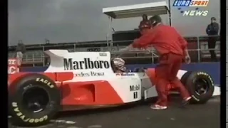 Formula 1 1995 - Nigel Mansell McLaren Silverstone Test Session (Eurosport)