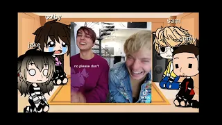 past Sam and Colby react to the future