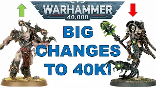 HUGE Points changes for 40K! Every Change Reviewed!