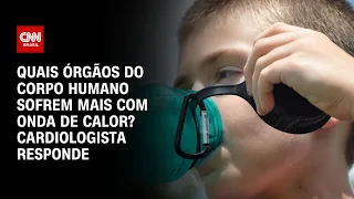 Quais órgãos do corpo humano sofrem mais com onda de calor? Cardiologista responde | CNN NOVO DIA