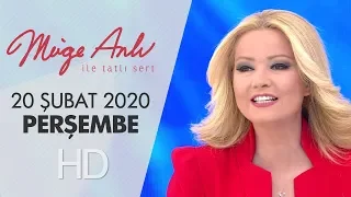 Müge Anlı ile Tatlı Sert 20  Şubat 2020 | Perşembe