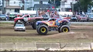 BLOOMSBURG PA.  7/12/14 MONSTER TRUCK THUNDER DRAGS