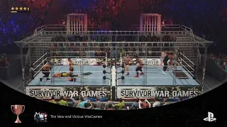 WWE 2K23 The New And Vicious WarGames Trophy