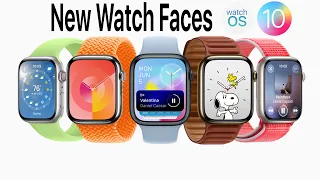 watchOS 10 New Watch Faces & Changes