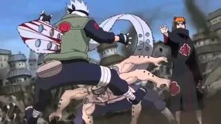 Kakashi vs Pain Faint Linkin Park