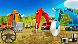 Heavy Excavator Game 2 - Rock Mining & Stone Cutting Machines Android Gameplay