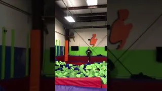 Adolph (frontflip with 3.5 twists)#shorts
