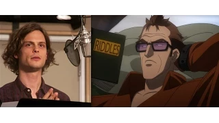 SDCC 2014 - "Batman: Assault on Arkham" - Matthew Gray Gubler on voicing The Riddler