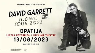 DAVID GARRETT - Opatija, Ljetna pozornica - 13.08.2023