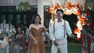 Entourage Tiktok Entrance |  Wedding Day 12-22-2022 #OriJayraldnallyMadebyGodforDiane