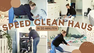 🙂 In NUR 20 Minuten das komplette Haus aufräumen 🏡 Speed Clean full House
