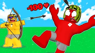 We Made One Shot One Kill in Roblox Bedwars