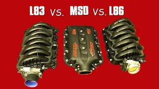 GEN 5 LT1 INTAKE TEST (L83 V L86 V MSD)