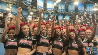 Crowd Helps Cheerleaders After Music Cuts Out Mid-Routine