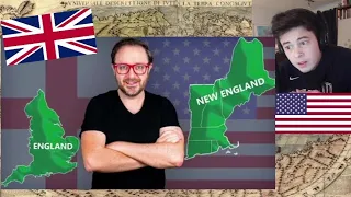 American Reacts How America Makes Britain Look Like a Tiny Village