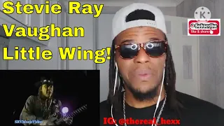 AFRICAN'S FIRST TIME REACTION TO Stevie Ray Vaughan - Little Wing (07/11/1983)
