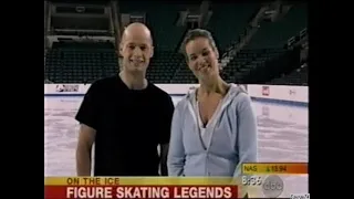 Kurt Browning and Katarina Witt on Good Morning America (Oct. 21, 2005)