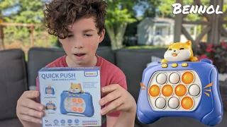 Quick Push Fidget Toy #trending on #tiktok |"Super Fun" | Bennol