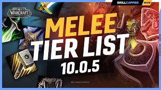 FULL MELEE DPS TIER LIST for PATCH 10.0.5 - Dragonflight PvP