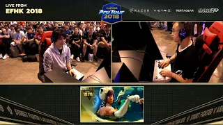 Sako Menat vs QiuQiu Urien - EFHK 2018 SFV