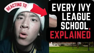 REACTING TO 'EVERY IVY LEAGUE SCHOOL EXPLAINED IN 8 MINUTES"
