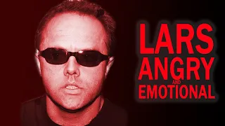 ANGRY LARS ULRICH INSULTS THE CAMERAMAN AND THEN GETS EMOTIONAL - METALLICA FUNNY MOMENT