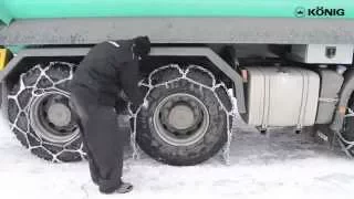 König Professional Snow Chains Tutorial