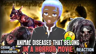 This Is Creepy | Animal Diseases that Belong in a Horror Movie | Reaction