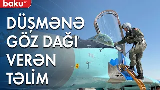 Düşmənə göz dağı verən təlim: "TurAz Şahini - 2021" davam edir - Baku TV