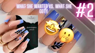 What she wanted vs. what she got ! Ep.2 | How to make press on nails | Gel polish nail art tutorial