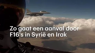 F16-piloot vertelt hoe aanval op IS eruit ziet: 'Binnen enkele minuten moet je aanvallen'